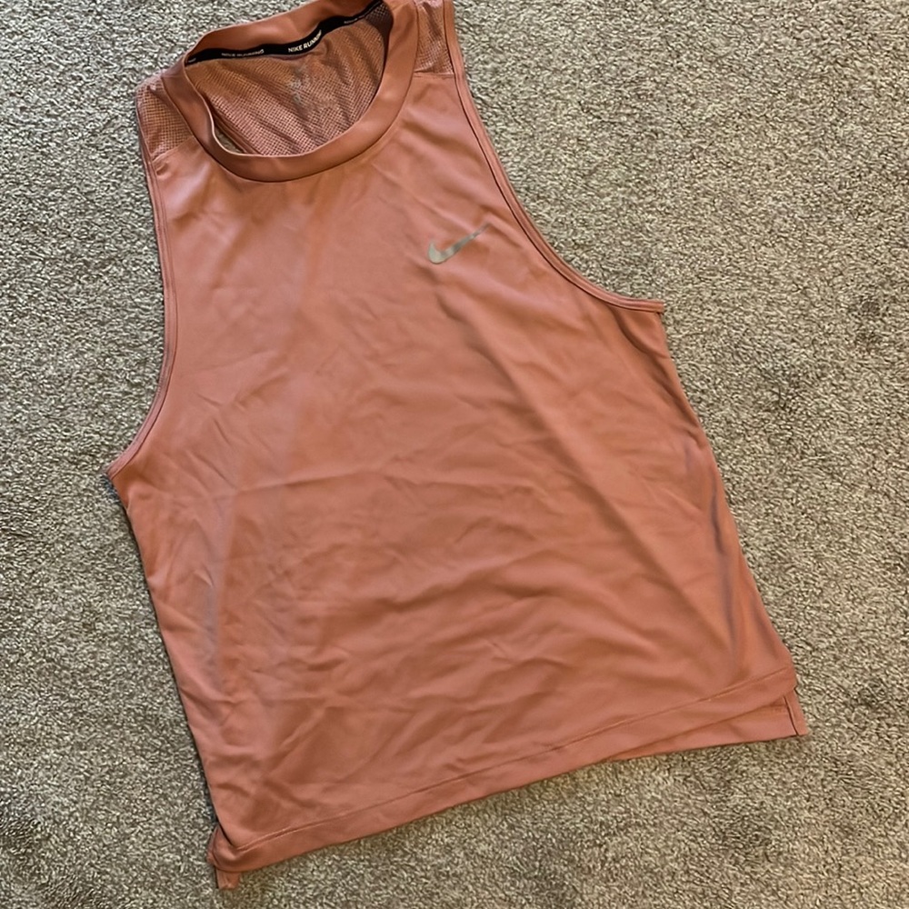 Nike mock neck workout top